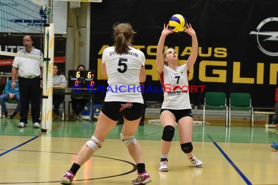 Volleyball Damen 3. Liga Süd SV Sinsheim gegen TSV Schmiden 18.02.2017 (© Siegfried)